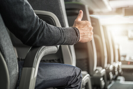 charter bus rental Palm Springs California