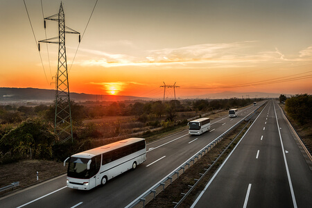 charter bus rental Bakersfield California